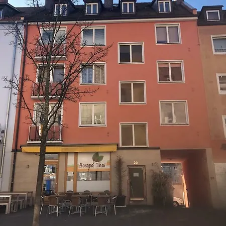 City In Apartment Nuremberg